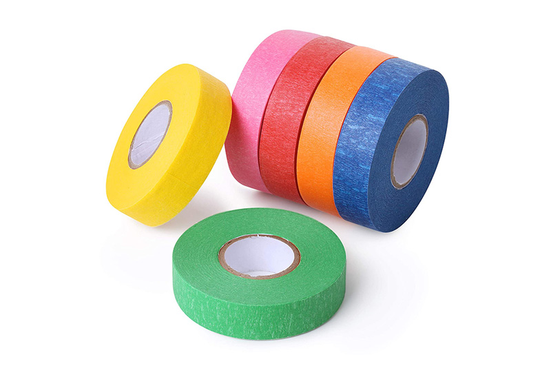 Wholesale Multi-color Masking Tape Rainbow Labeling Tape Teacher