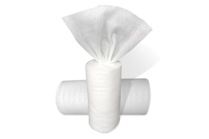 Viscose and Polyester Nonwoven Dry Wipes